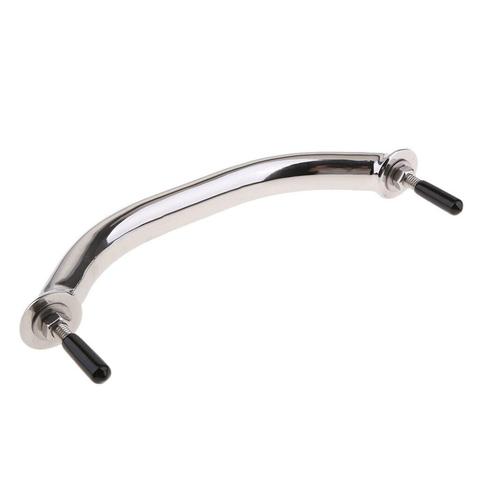 316 Stainless Steel 8'' Boat Polished Marine Grab Handle Handrail 202mm ► Photo 1/5