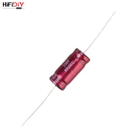 HIFIDIY LIVE purple electrolytic capacitor non-polar frequency divider capacitor AUDIO1.5uf 2.2uf 3.3uf 4.7uf 5.6uf6.8uf8.2 10uf ► Photo 1/6