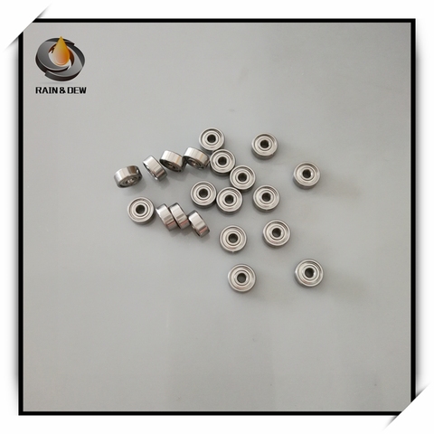 10pcs ABEC-7 high quality  SMR63 SMR63 Z SMR63ZZ L-630ZZ WA673ZZA 3 x6x2. 5mm Miniature stainless steel bearing 440C material ► Photo 1/2