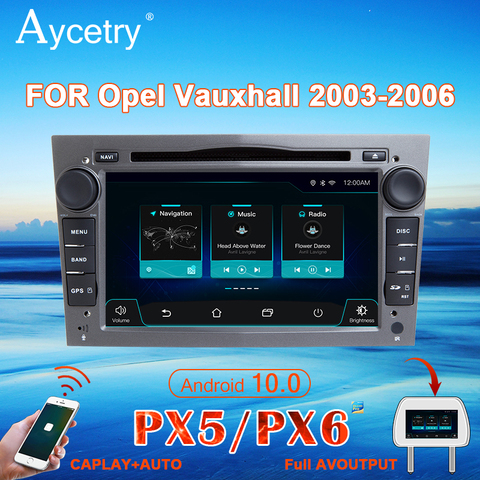 4G 64G 2Din Android 10 Car DVD GPS Navigation radio for Opel Astra H G J Antara vectra c b Vivaro astra H corsa c d zafira b DSP ► Photo 1/6