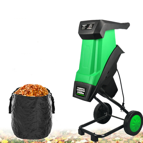 1PC 2400W Multifunctional shredder of branches high power electric crusher garden tool  with 20M wire cable ► Photo 1/6