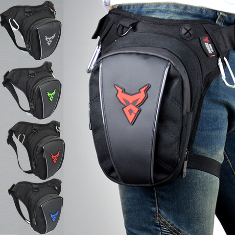 2022 New Fashion Multi-Function Motorcycle Drop Leg Bag Hip Bum Fanny Pack Waterproof Motorcycle Bag Outdoor Waist Bag Motorbike ► Photo 1/6