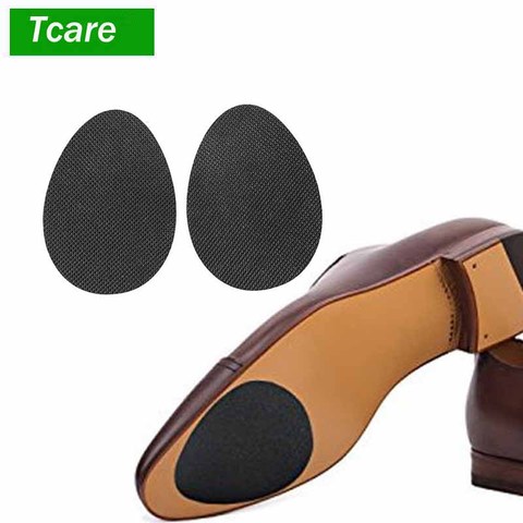 1Pair Black Anti-slip Shoe Grips Pads Self-Adhesive Non Slip Shoe Grips Shoes Rubber Shoe Sole Protector for High Heels ► Photo 1/6