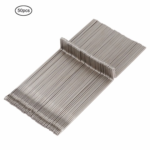 50Pcs Steel Knitting Machine Sewing Needles Weaver Accessories Fit for KR830 KR838 KR850 Crochet Hook Tool Craft Knitting Needle ► Photo 1/5