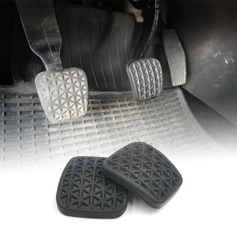 2pcs Universal Car Pedal Pad Rubber Covers High Quality Brake Clutch Pedal Pad Rubber Cover Protective Case For Opel Vauxhall ► Photo 1/6