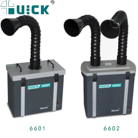 QUICK 6601/6602 Environmental Protection Smoke Purifier Smoking Instrument Single/Dual Position Smoke Purification System ► Photo 1/6