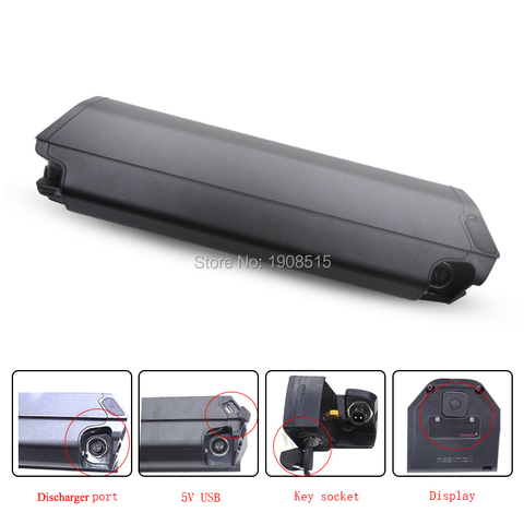 Dorado max reention battery box 36V 48V 52V lithium battery pack electric bike battery pack case ► Photo 1/6