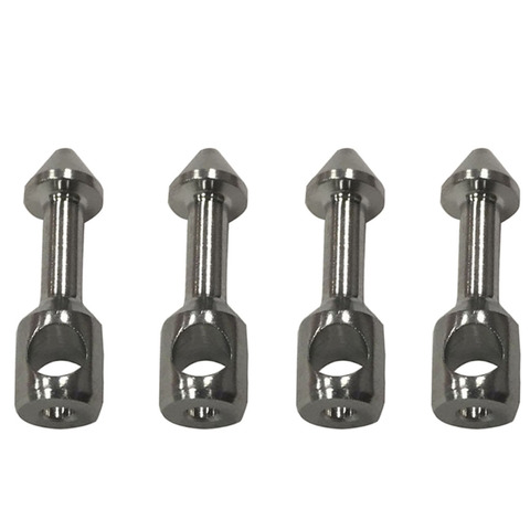 4 Pieces Stainless Steel Speargun Band Wishbone Inserts for Spearfishing and ► Photo 1/6