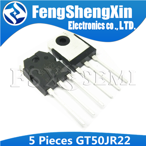 5pcs GT50JR22 TO247 50JR22 TO247 N CHANNEL IGBT  transistor ► Photo 1/1