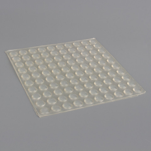 100pcs/set Feet Bumpers Silicone Pad Self Adhesive Feet Bumpers Clear Semicircle Bumpers Door Cabinet Drawers Buffer Pads ► Photo 1/6
