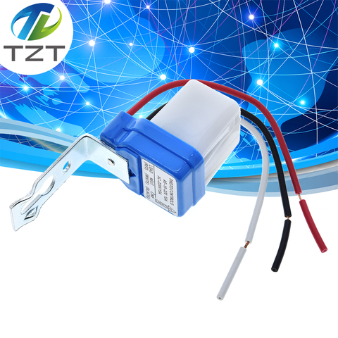 TZT   Automatic Auto On Off Photocell Street Light Switch DC AC 220V 50-60Hz 10A Photo Control Photoswitch Sensor Switch ► Photo 1/6