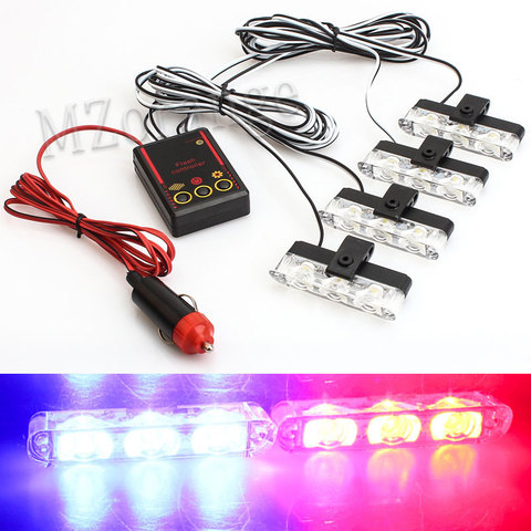 strobe lights police flasher fso auto flash police lights stroboscopes fso flash led police light police flasher emergency light ► Photo 1/6