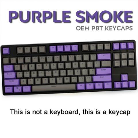 104/87 Key PBT Double Color Backlight GK61 Mechanical Keyboard Keycap For ANNE Ikbc Cherry MX Mechanical Keyboard ► Photo 1/6