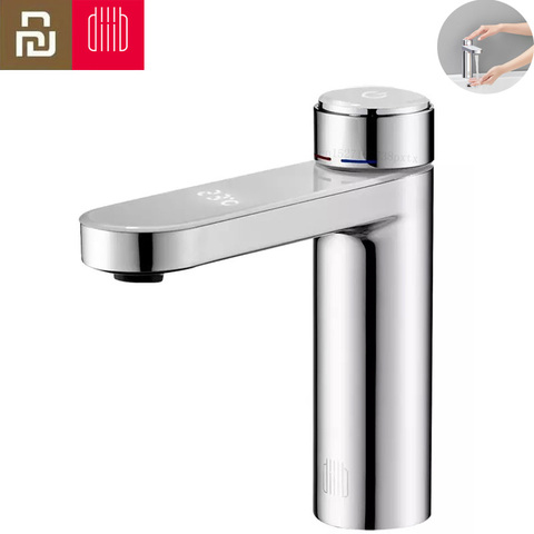 2022 Youpin Diiib Future Faucet Translucent Tempered Glass Panel LED Digital Display Faucet Water Temperature Adjustable Kitchen ► Photo 1/6