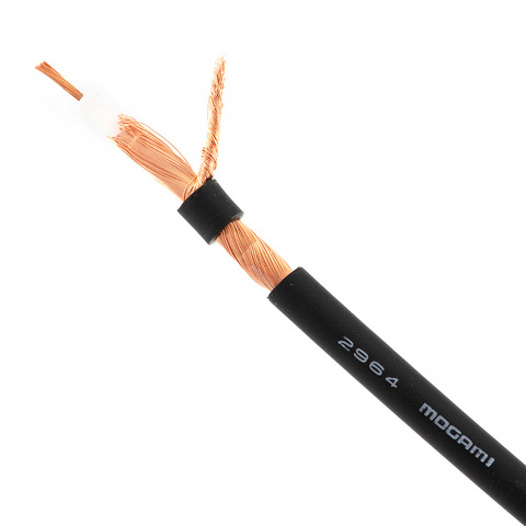 Original authentic Japanese mogami 2964 75 ohm coaxial digital audio cable super soft ultra-fine bulk wire ► Photo 1/3