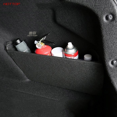 Flannelette Black Trunk Stowing Organizer Board Tidying Side Partition Storage Plate for Toyota Corolla 2022 ► Photo 1/6