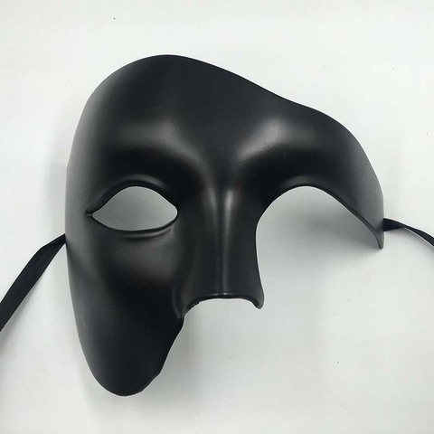 PVC Steampunk Phantom Masquerade Cosplay Mask Plastic Half Face Men/Women Punk Carnival Costume Props ► Photo 1/6
