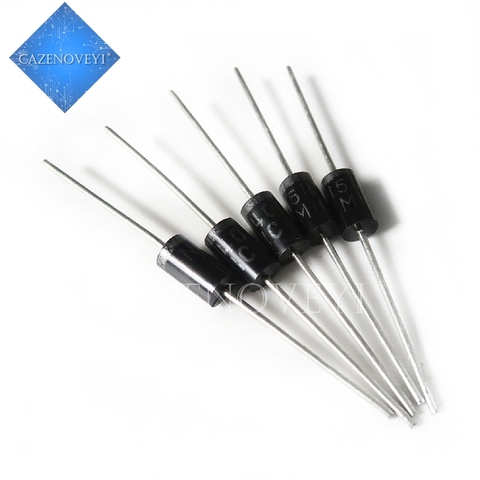 20pcs/lot Rectifier Diode 1N5408  1N5404 1N5401 1N5822 1N5818  UF5408 UF5402 6A10 10A10 DO-27 In Stock ► Photo 1/6