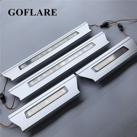 led auto door sill for Range Rover L405 Range Rover Sport L494 2014-2022 accessories illuminated sills scuff plates thresholds ► Photo 1/6