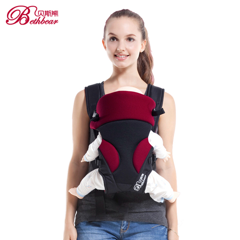 0-24 M Baby Carrier Backpack Infant Backpack Wrap Front Carry 3 in 1 popular Breathable Baby Kangaroo Pouch Sling Baby Carrier ► Photo 1/6