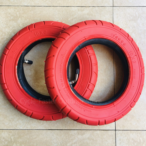 10 Inches New Version Inflation Wheel Tubes Outer Tires for Xiaomi M365 Scooter Parts DIY Tire For Xiaomi M365 Electric Scooter ► Photo 1/6