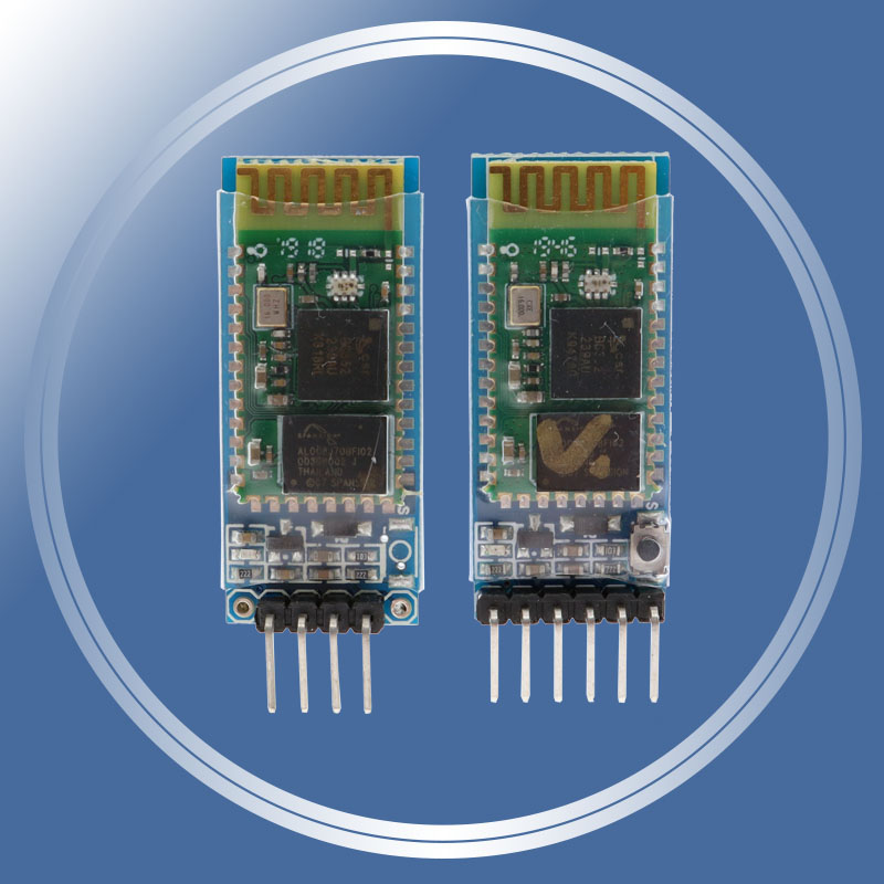 Wireless Bluetooth RF Transceiver Module Serial RS232 TTL HC-05 06 Base Board