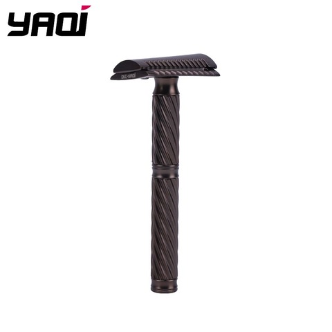YAQI Agamemnon Slant Razor Head Vintage Color Safety Razor ► Photo 1/6