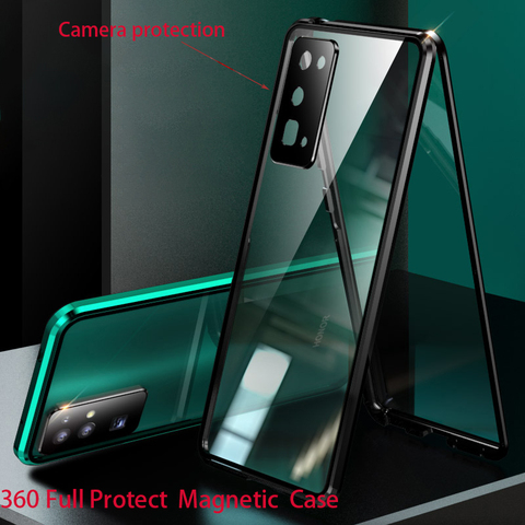Magnetic Case Metal For huawei honor 30 pro plus Case Cover For huawei Honor30 + plus Phone Case Coque Funda Camera protection ► Photo 1/6