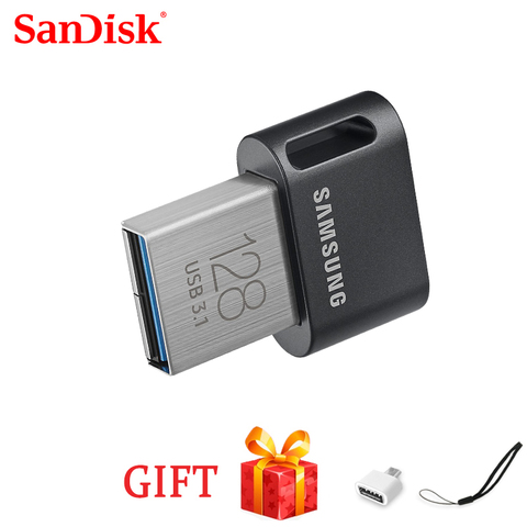 100%Samsung USB 3.1 Original Pen drive 128GB 256GB 300MB/S Pendrive usb  Flash Drive 32GB 64GB 200MB/S Mini U Disk Memory Stick ► Photo 1/6