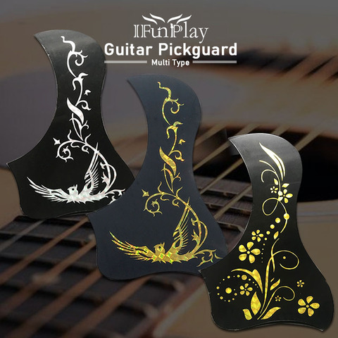 Professional Folk Acoustic Guitar Pickguard Self-adhesive Pick Guard Sticker for Acoustic Guitarra Accessories ► Photo 1/6