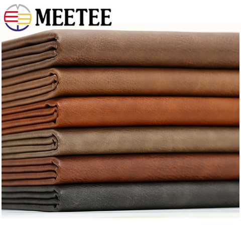 Meetee 50X68CM Faux Artificial Synthetic Leather Fabric for Sewing DIY Bag Shoes Sofa Material Home Decoration Accessories AP479 ► Photo 1/6