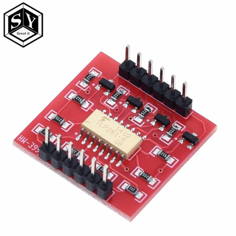 TLP281 4 CH 4-Channel Opto-isolator IC Module For Arduino Expansion Board High And Low Level Optocoupler Isolation 4 Channel ► Photo 1/6