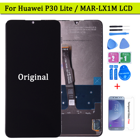Original LCD For HUAWEI P30 Lite LCD Display Touch Screen Digitizer Assembly For Huawei Nova 4e MAR-LX1 LX2 AL01 ► Photo 1/6