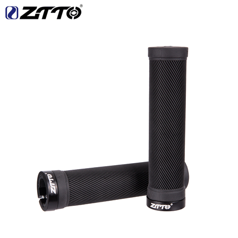 1Pair ZTTO AG40 MTB Grips for Mountain Bike Fixed Gear Lock-on Grip Anti-Slip Handlebar Shock-Proof Rubber Bicycle Grips Parts ► Photo 1/6