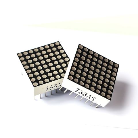 10pcs 788AS 8x8 8*8 Mini Dot Matrix LED Display Red Common Anode Digital Tube 16-pin 20mmx20mm 1.9mm DIY Electronic Kit For ► Photo 1/1