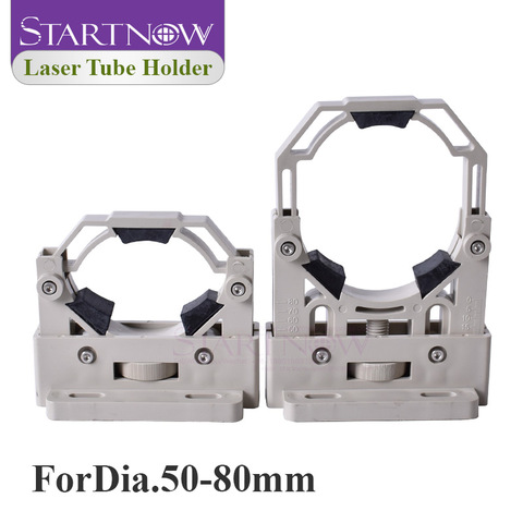 Startnow 50-80mm Laser Tube Support Mount Base Flexible Lamp Holder Adjustable Plastic Bracket For CO2 Laser Machine Spare Parts ► Photo 1/6