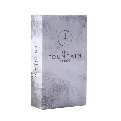 The Fountain Tarot Cards Guidebook Silver-gilded Deck Table Game For Family Party Entertainment Playing Card ► Photo 1/6