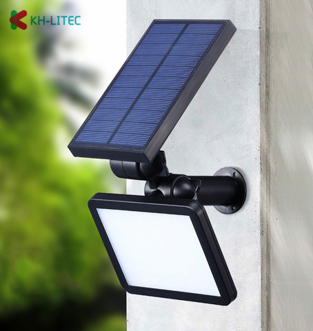 48LED Solar Power Spotlight Garden Lawn Lamp Landscape Lights Outdoor Lighting Waterproof Home Yard Pathway Wall Lamp ► Photo 1/6