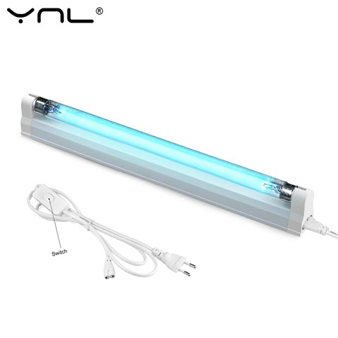 UVC Quartz Ultraviolet Lamp 220V 240V 6W 8W UV Light Sterilizer T5 Tube Bulb LED Ozone Bactericidal Lamp Germicidal Disinfection ► Photo 1/6