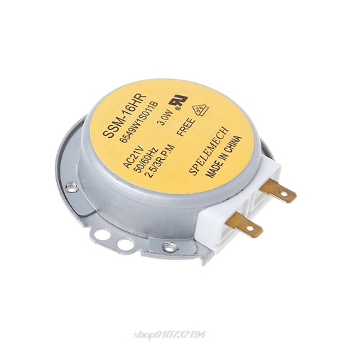 Microwave Oven Turntable Synchronous Motor SSM-16HR 21V 3W 50/60Hz for lg N12 20 Dropshipping ► Photo 1/6