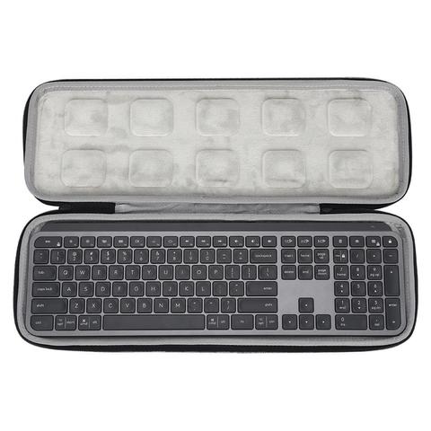 New Hard Keyboard Storage Case Waterproof EVA Protective Bag For Logitech MX Keys Advanced Wireless Illuminated Keyboard ► Photo 1/6