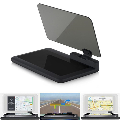 Car GPS Navigator Car Mount Stand Phone Holder Black Non-slip Mat Universal Smartphone Projector HUD Head Up Display Holder ► Photo 1/6