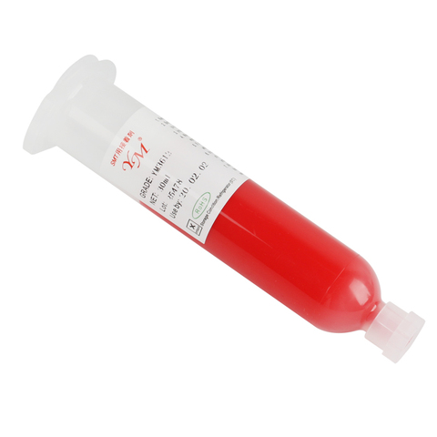 Hot Sell Red Glue Adhensive 30ml For SMT Repair BGA Repair Consumables ► Photo 1/3