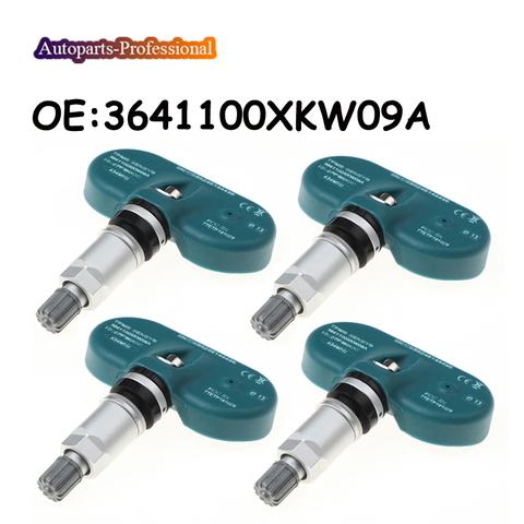 4 pcs/lot Car Auto accessorie For GREAT WALL HOVER HAVAL H8 H9 TPMS Tire Pressure Monitoring Sensor 3641100XKW09A 434MHZ ► Photo 1/6