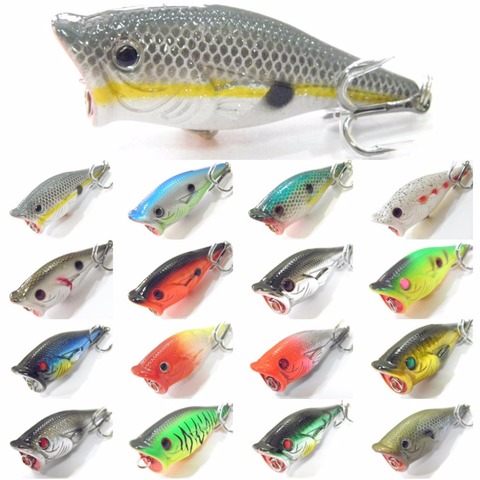 wLure 6cm 10.5g Zigzag Walking Popper Large Open Mouth Make More Water Splash Fresh Water Bass Lure Variant Colors T626 ► Photo 1/6