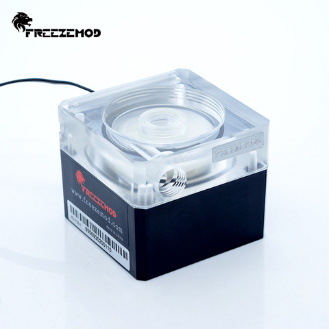 FREEZEMOD Computer water cooling mute pump with 4 meter flow support RGB AURA. PU-FS6-J ► Photo 1/5