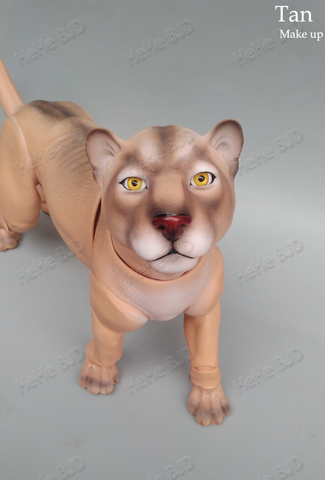 HeHeBJD  Panther big pet cat resin bjd Art Dolls 1/3 bjd dolls Width 62 cm ► Photo 1/5