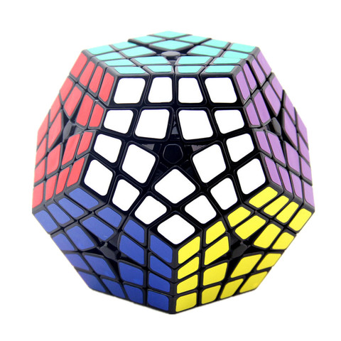 Shengshou Cube 4x4x4 Magic Cube Shengshou Master Kilominx 4x4 Professional Dodecahedron Cube Twist Puzzle Educational Cube Toys ► Photo 1/6