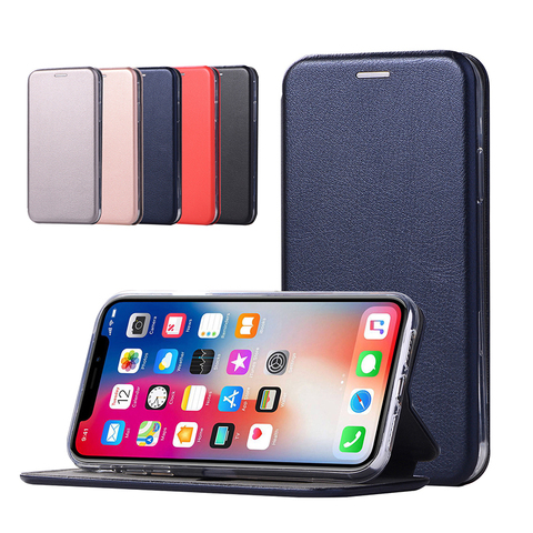 Leather Flip Magnetic Case For xiaomi redmi note 8t 8a 8 5 5A 7 pro 7 7a 5 plus 5A 4 4x 6 6A wallet stand Book Phone Cover Case ► Photo 1/6