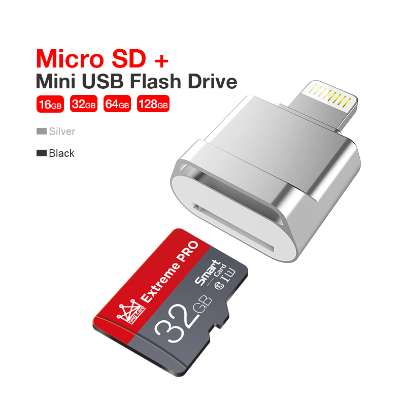 Buy Online Pendrive For Iphone X 8 7 7 Plus 6 6s 5 Se Ipad Usb 2 0 Usb Flash Drive Memory Stick 16gb 32gb 64gb 128gb Metal Pendrive Alitools
